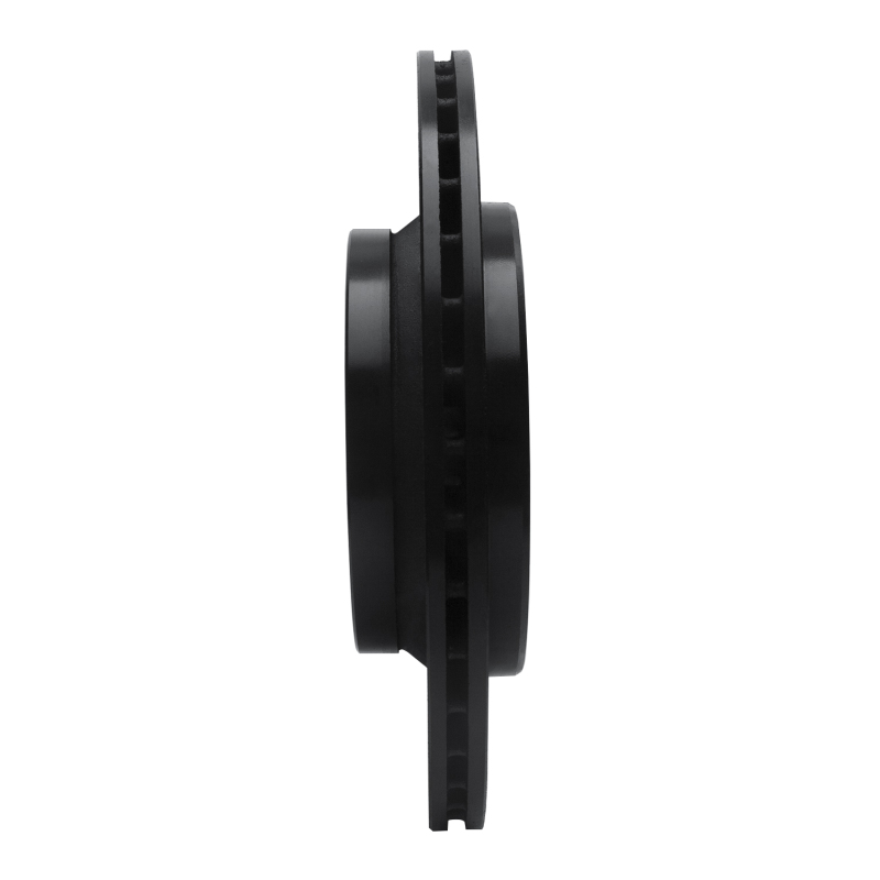 Volvo XC90 Brake Rotor (1) - Rear Right - R1 Concepts - Drilled & Slotted - Black - `03-`14